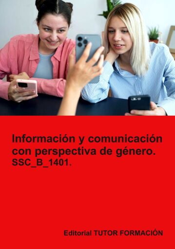 Portada del libro «Información y comunicación con perspectiva de género. SSC_B_1401.», de Elsa Rubio Duce