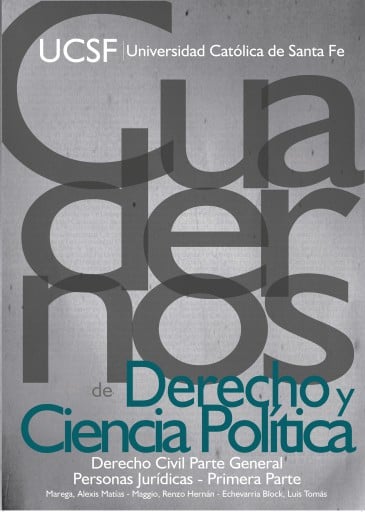 Derecho Civil, parte general. Personas jurídicas: primera parte