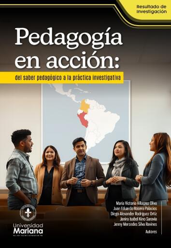 Pedagogía en acción: del saber pedagógico a la práctica investigativa imagen de portada