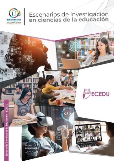 Portada del libro «Escenarios de investigación en ciencias de la educación», de Clara Esperanza Pedraza Goyeneche, Nélida Cárdenas Vergaño